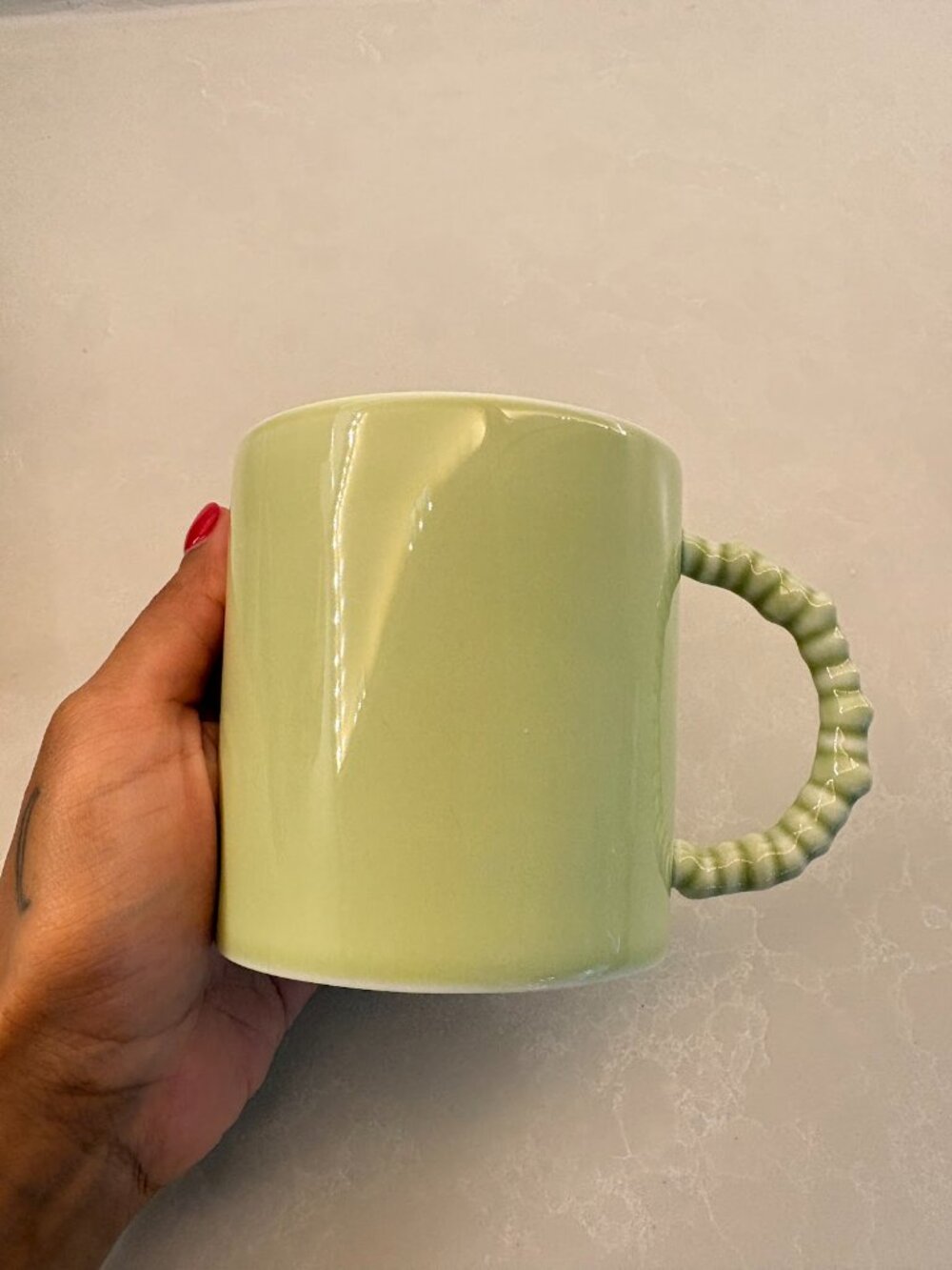 EUC L'objet Haas Mojave Mug in Matcha Green - Picture 2 of 5